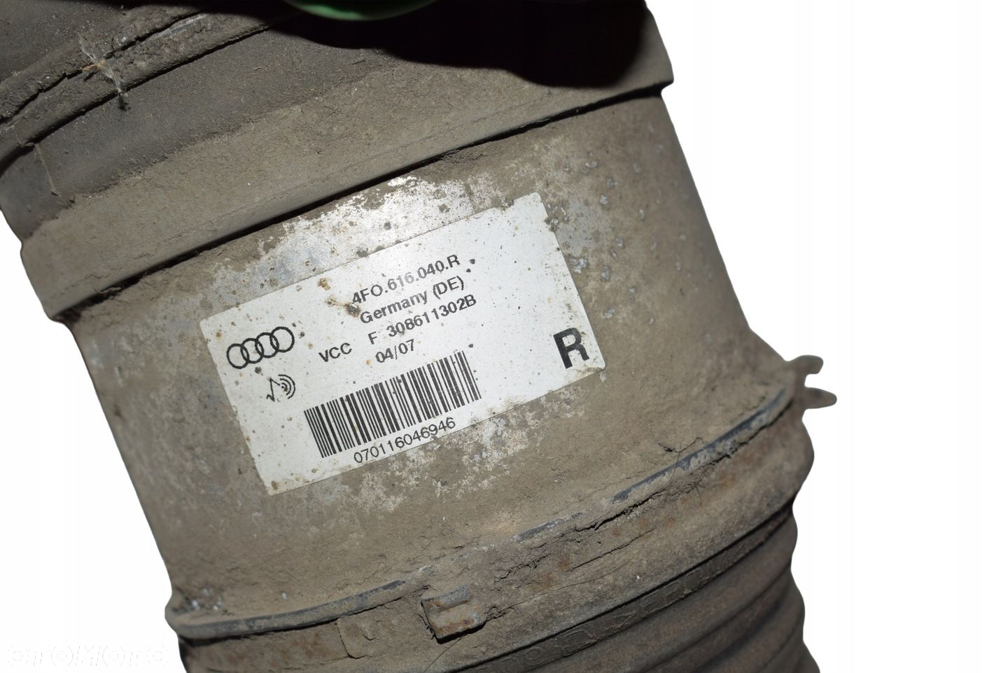 AUDI A6 C6 AMORTYZATOR PNEUMATYCZNY PRZÓD PRZEDNI PRAWY 4F0616040R - 5