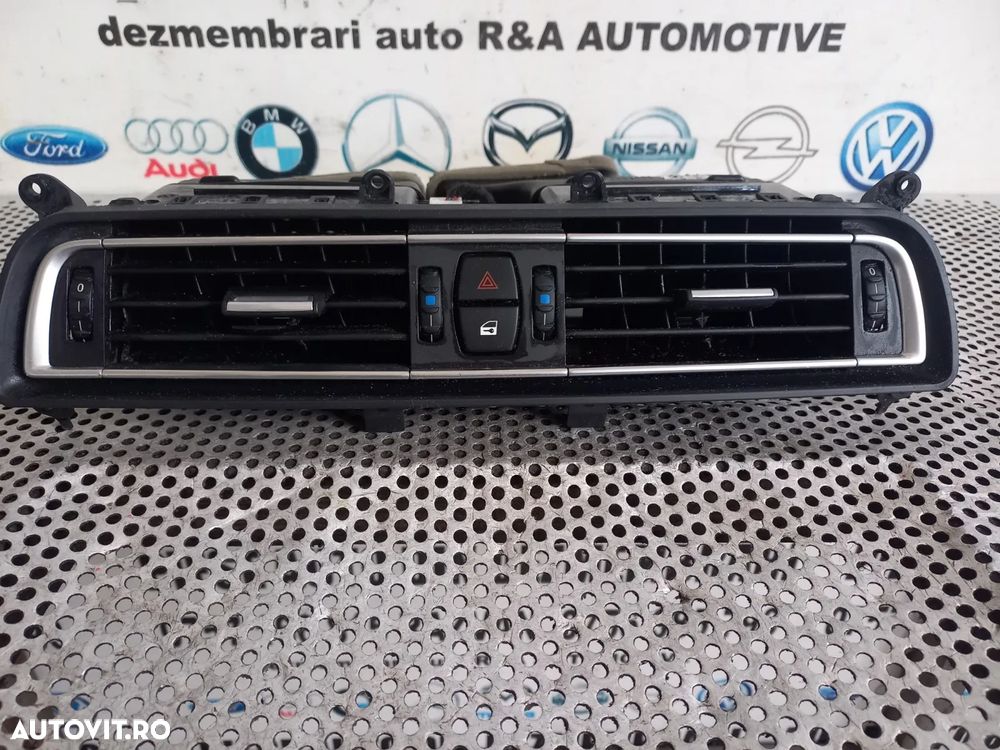 Grile Grila Ventilatie Aerisire Bord Centrala Bmw Seria 7 F01 F02 F03 F04 Volan Stanga Impecabila D - 5