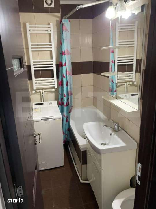 Apartament o camera, decomandat, 37 mp, zona IC Frimu — fotografia 3