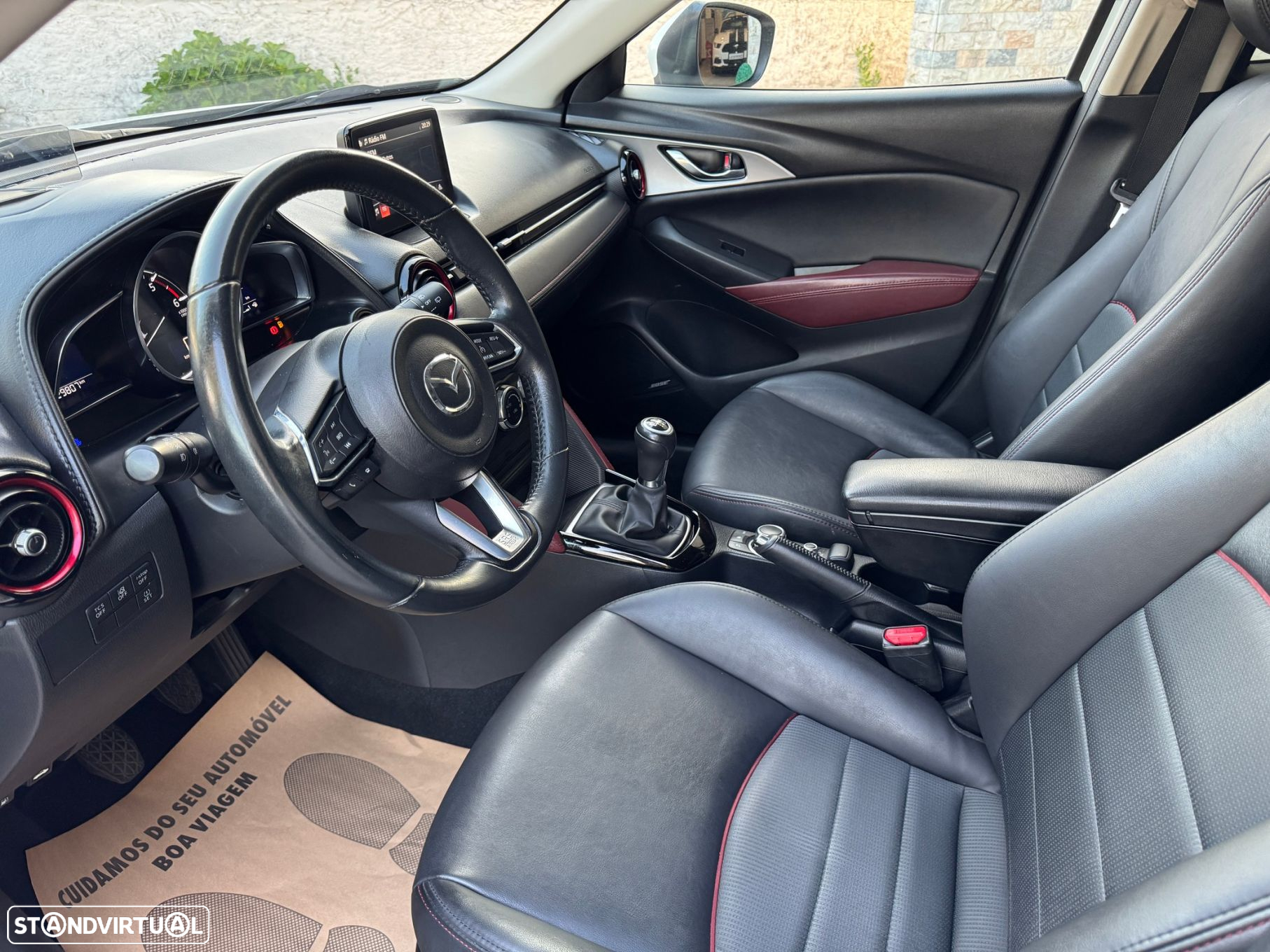 Mazda CX-3 1.5 Sky.Excellence HT Leather White Navi - 14