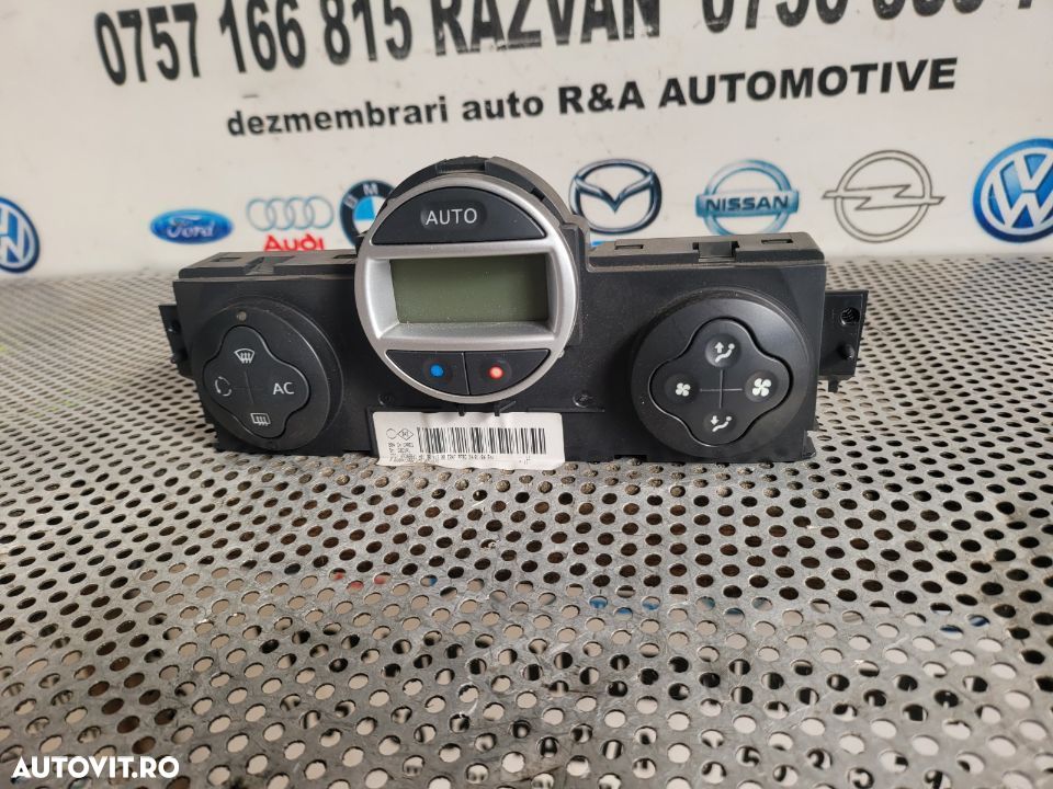 Modul Panou Comenzi Clima Climatronic Renault Megane 2 Scenic 2 Dezmembrez Renault Megane 2 Facelift - 3