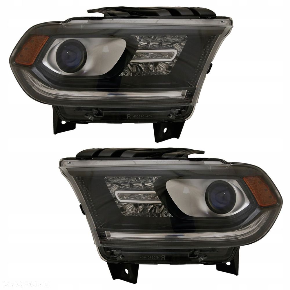 Reflektor Lampa Przód Dodge Durango WD Lift Fl 2014-2018 kpl - 1