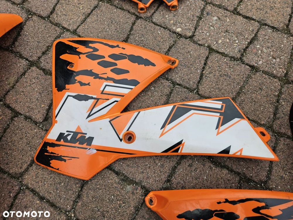 KTM SX 65 ZESTAW PLASIKÓW KOMPLET OWIEWKI OSŁONY BLOTNIK - 4