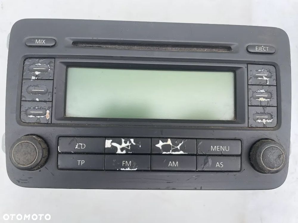RADIO CD VW GOLF V TOURAN I 1K0035186JX BRAK KODU - 1