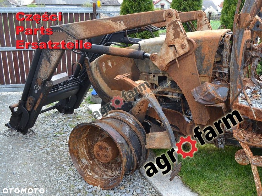 Deutz Agrotron K120 części, skrzynia biegów, most - 2