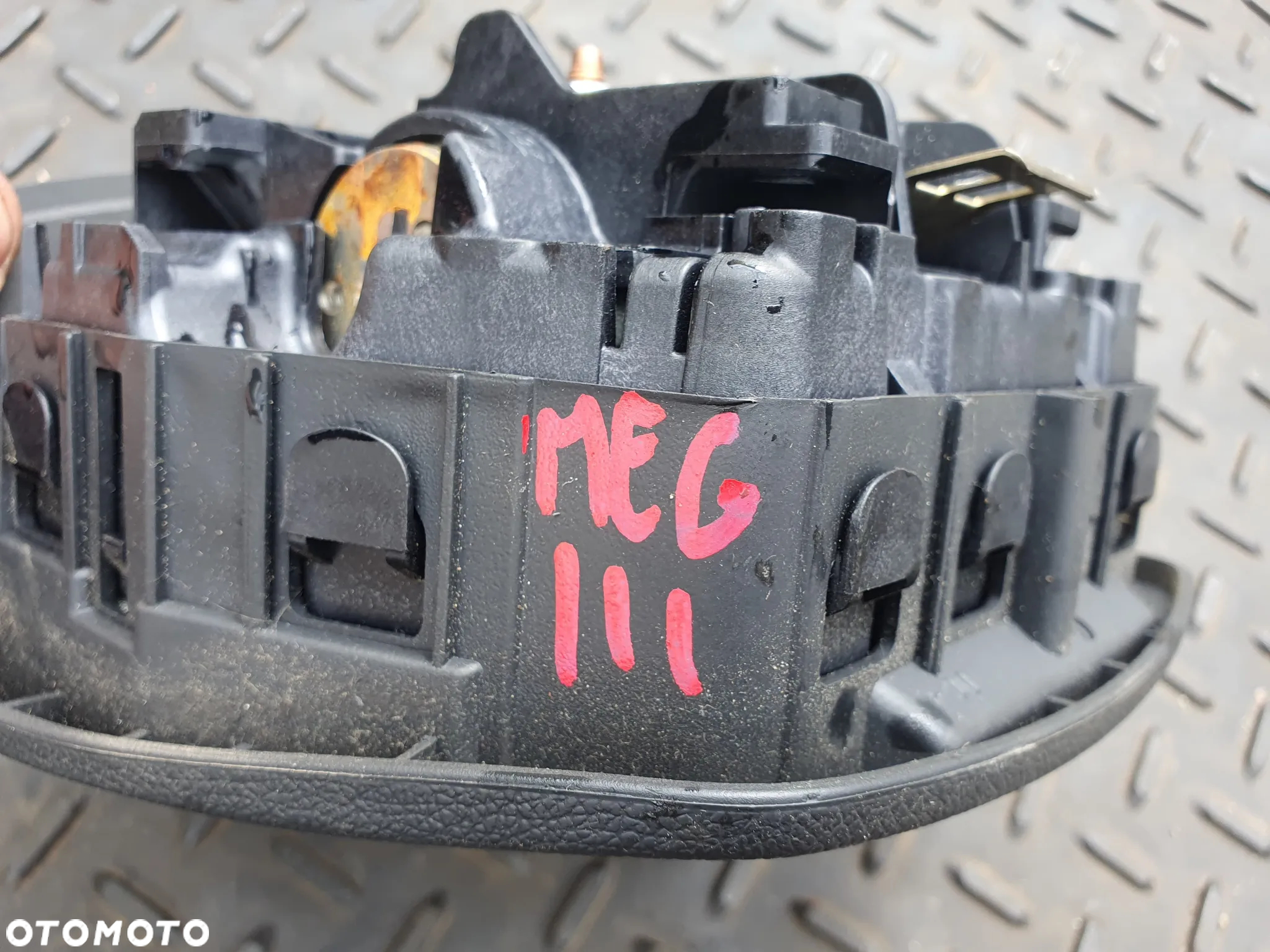 RENAULT MEGANE III PODUSZKA POWIETRZNA KIEROWCY KIEROWNICY AIRBAG 6106288D 6105228FXF - 3