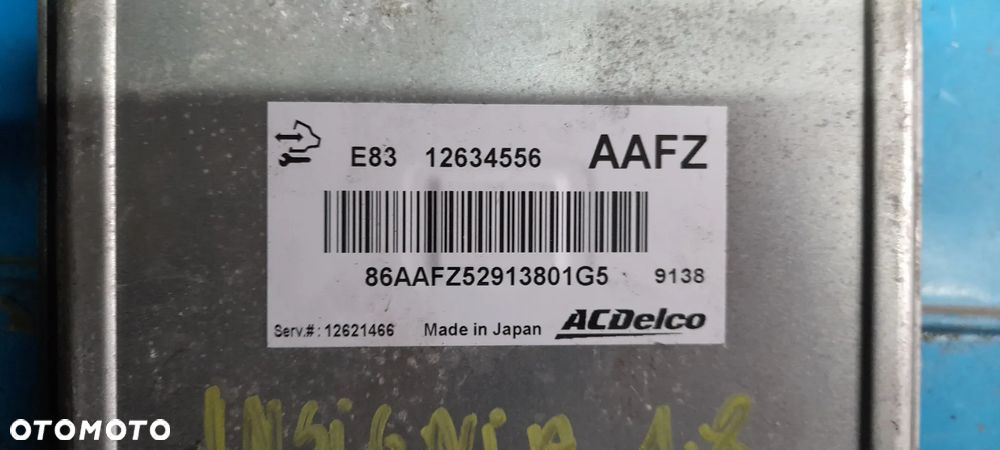 Sterownik silnika  Opel insignia 1.8 16v e83 12634556 AAFZ - 2