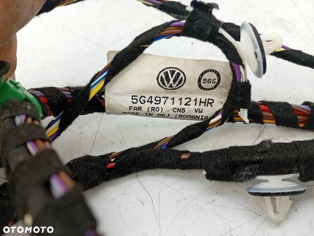 wiązka drzwi prawa przednia przód vw golf VII 7 5G4971121HR - 8