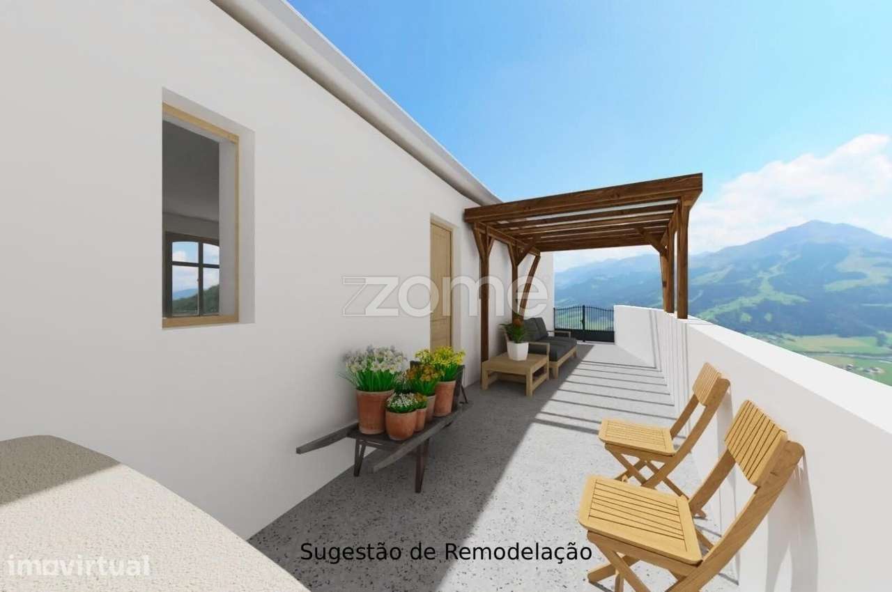 Casa Rústica em estilo Serrano Tradicional em Telhe, Arouca