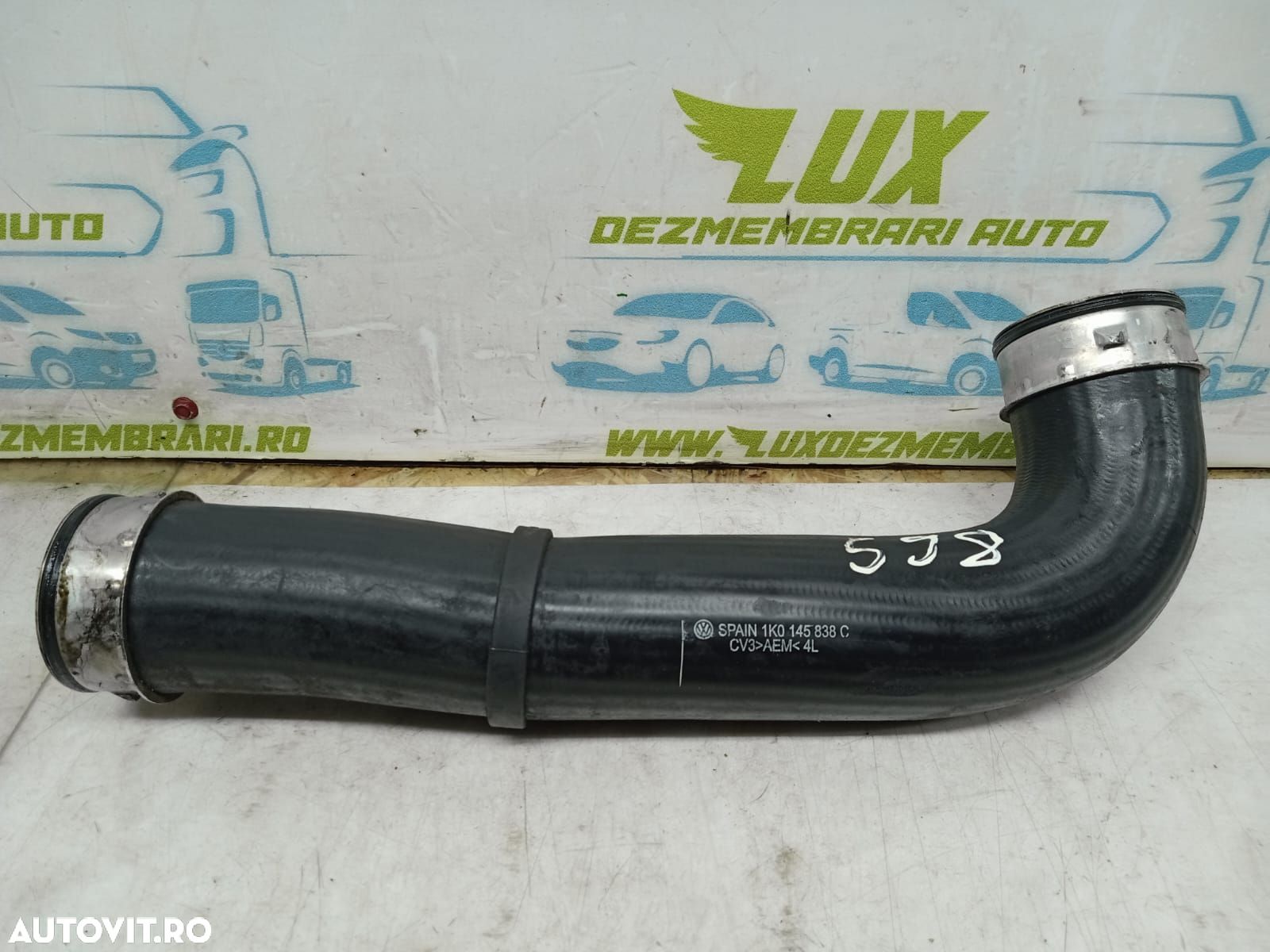 Furtun intercooler 1.9 tdi bxe 1k0145838c Seat Leon 2 1P [2005 - 2009 - 1