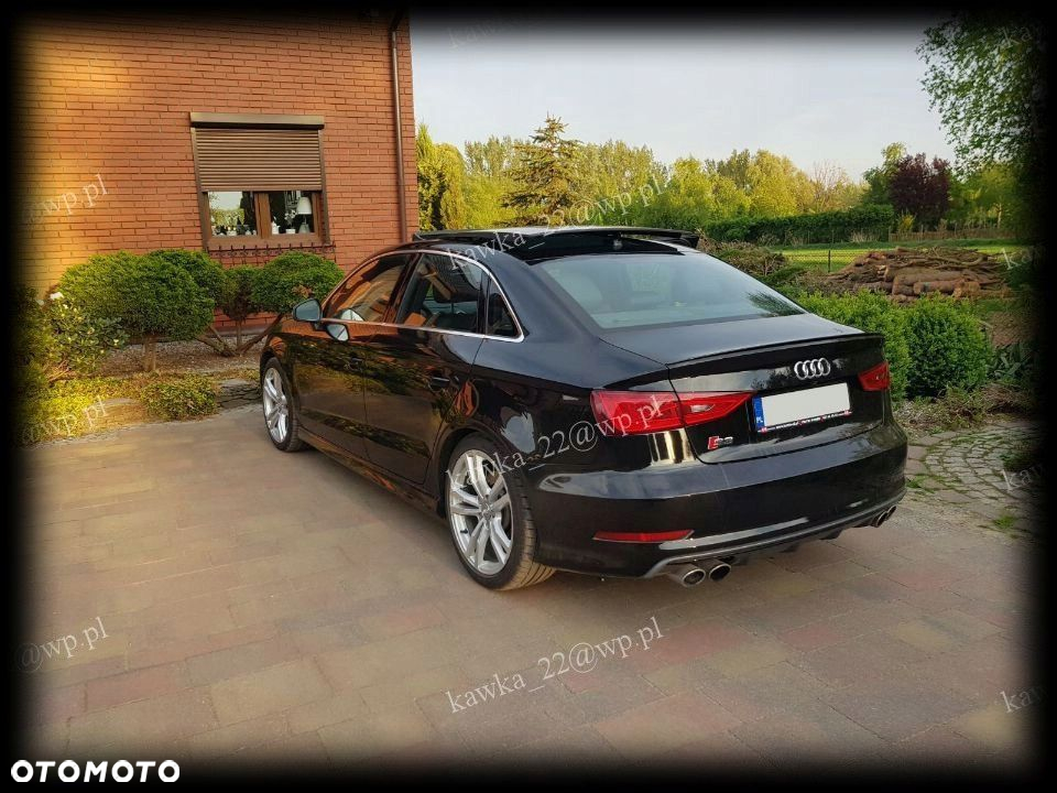 AUDI A3 S3 8V SEDAN S-LINE SPOILER LOTKA PODKŁAD!! - 14