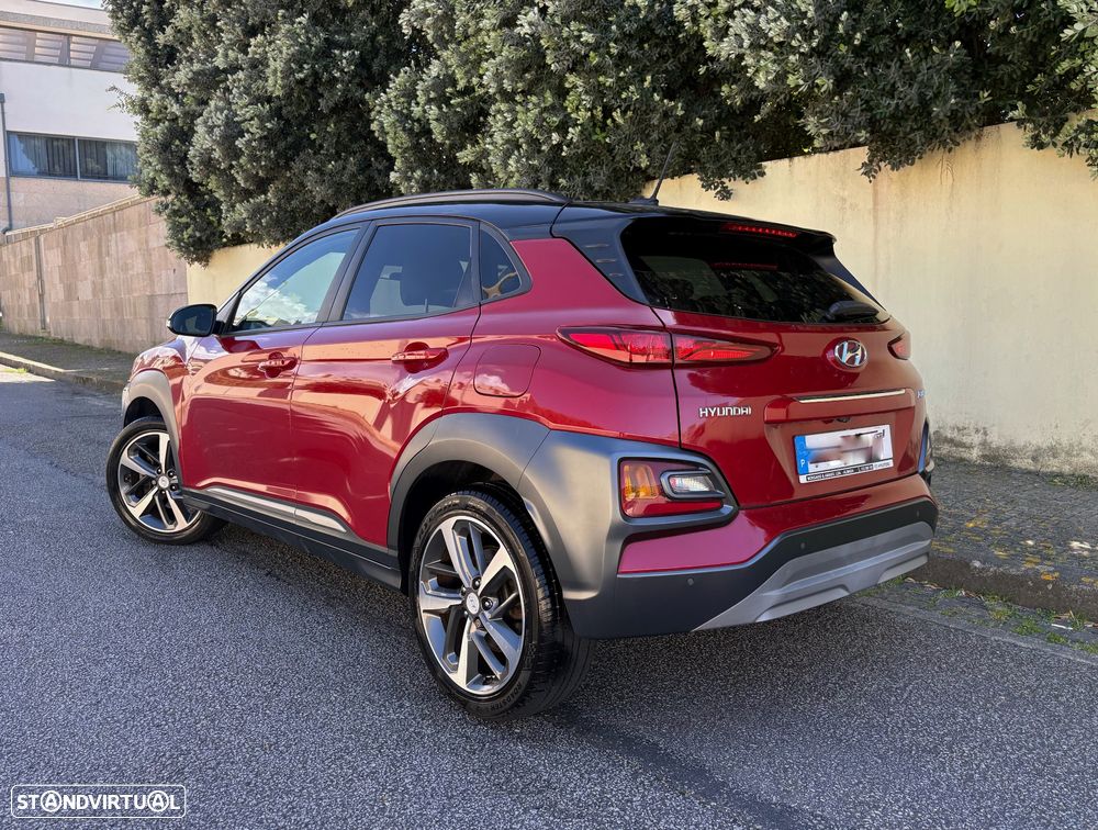 Hyundai Kauai 1.0 T-GDi Premium Pele/Tec.Vermelho - 2