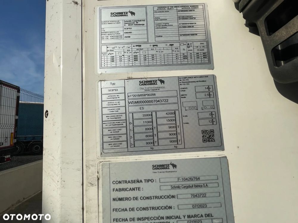 Schmitz Cargobull SKO 24/L - 13.4 FP COOL V7 Reefer Standard - 5