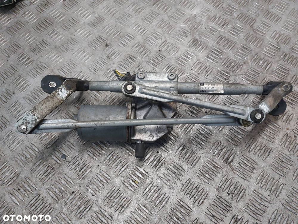 MECHANIZM WYCIERACZEK + SILNICZEK PRZÓD OPEL CORSA D 13182340 405067 - 5