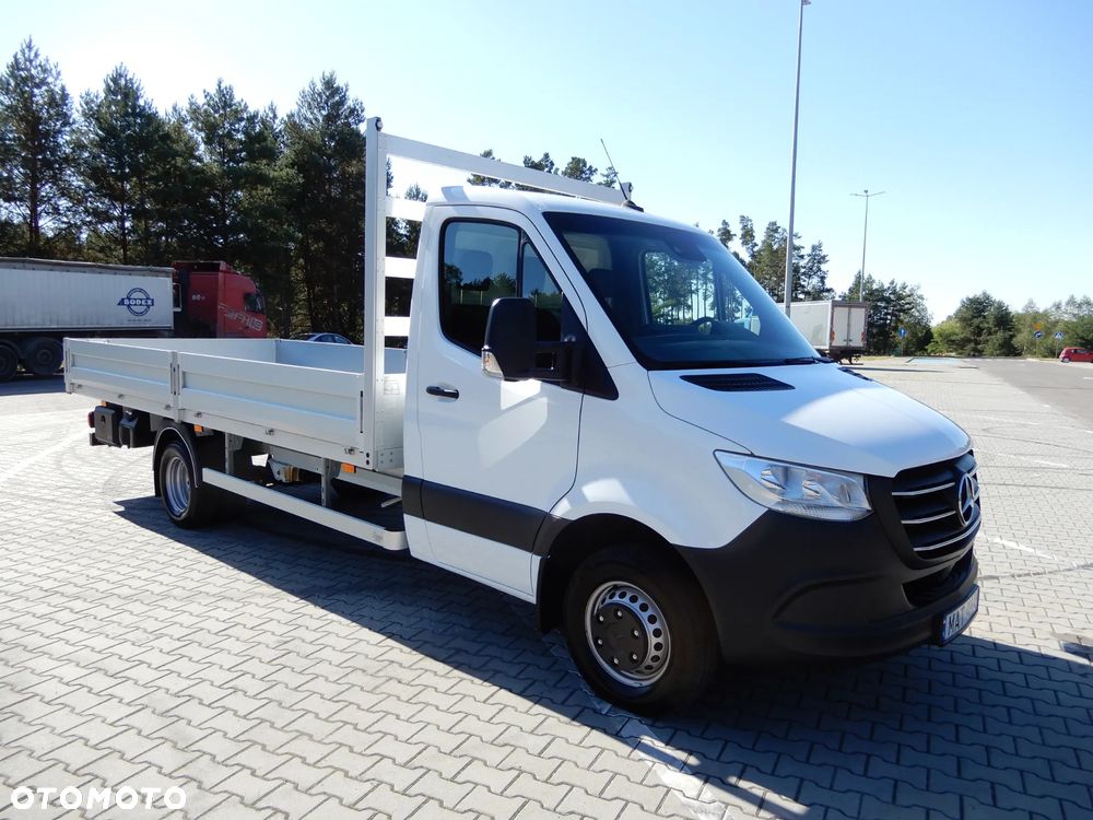 Mercedes-Benz Sprinter 519 CDI 190 KM 9G-Tronic Automat Platforma Skrzynia Otwarta 4.92 Cm Długi 10 E.Palet GWARANCJA PRODUCENTA Stan Auta NOWY Dostępny OKAZJA - 8