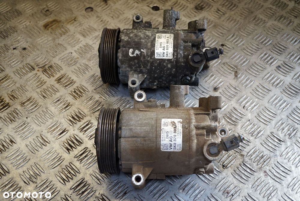KOMPRESOR KLIMATYZACJI SPRĘŻARKA PASSAT B7 2.0 TDI 5K0820803A VOLKSWAGEN 2010-2014 - 1