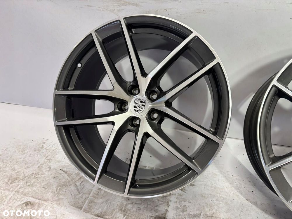 KOMPLET FELG ALUFELG KOŁA PORSCHE MACAN III 3 GTS 95B601025EJ 95B601025EK - 3