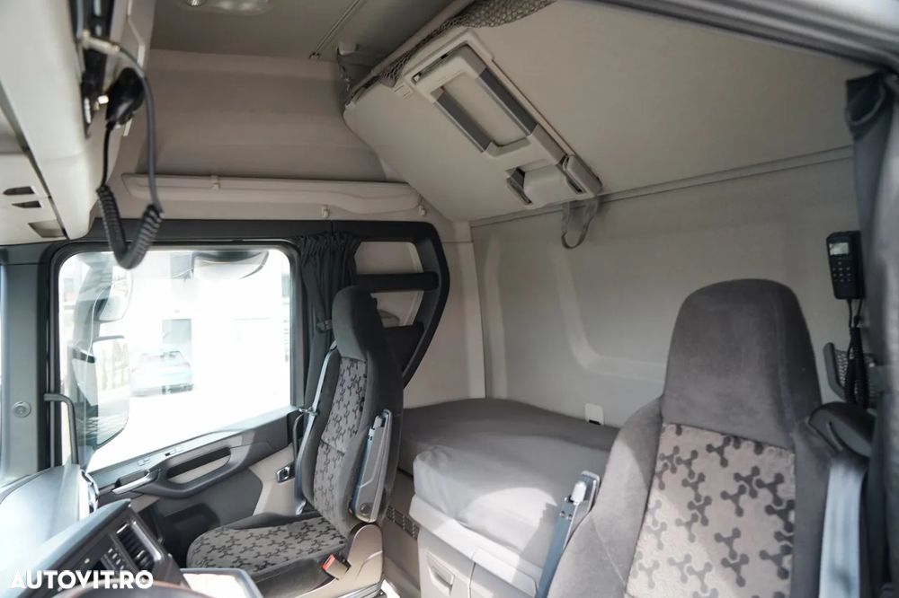 Scania S 450 / CORTINĂ 7,7 M / 60 M3 / SOLO / 6X2 / AXĂ RIDICATĂ / 2019 / - 25
