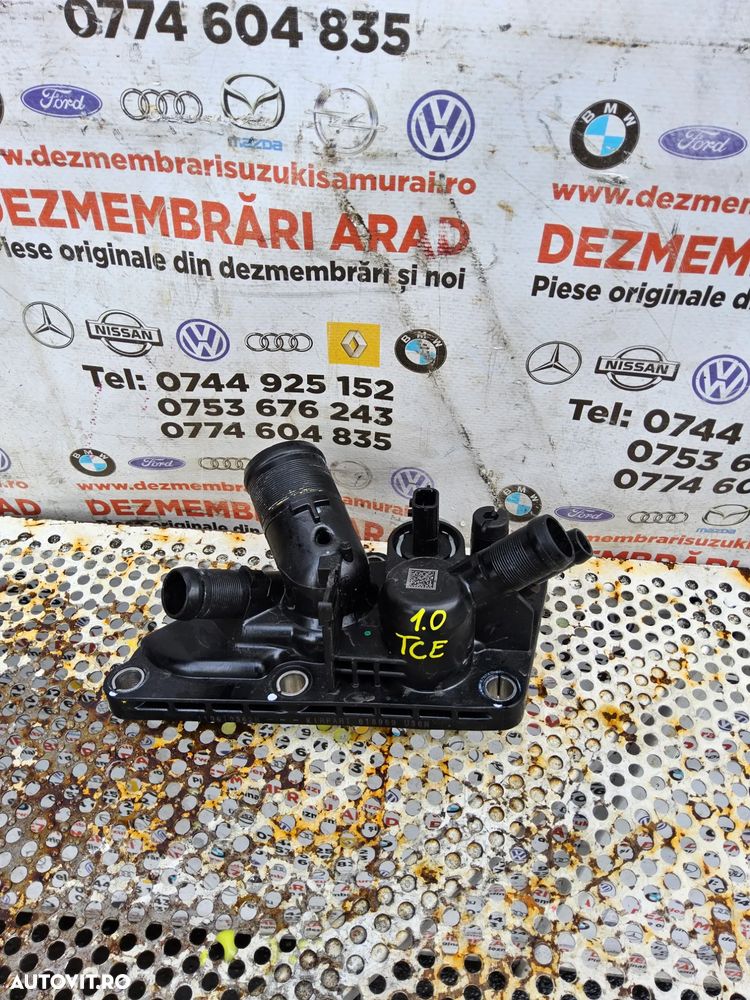 Carcasa Termostat Dacia Renault 1.0 Logan Sandero Captur Clio Duster Nissan Juke Micra - 1