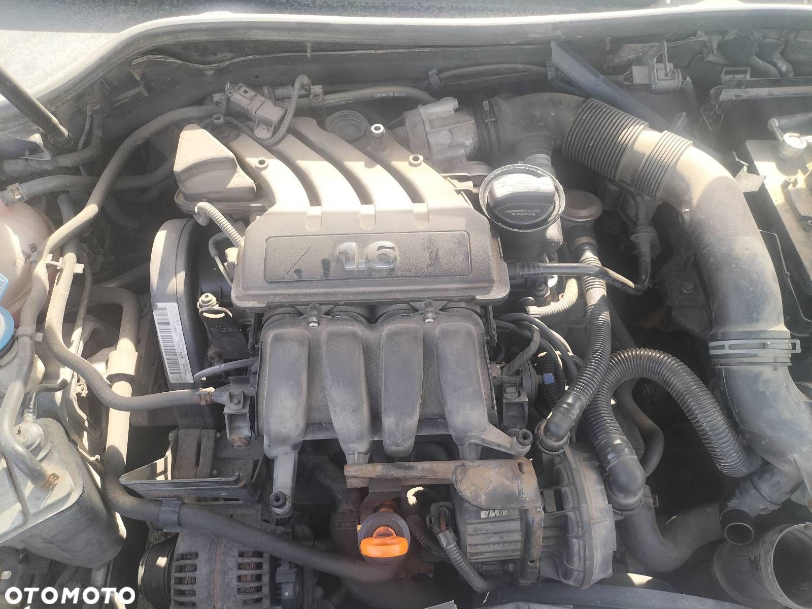 SILNIK BENZYNOWY SEAT SKODA OCTAVIA II GOLF V BSE 1.6 8V MPI 102KM - 1