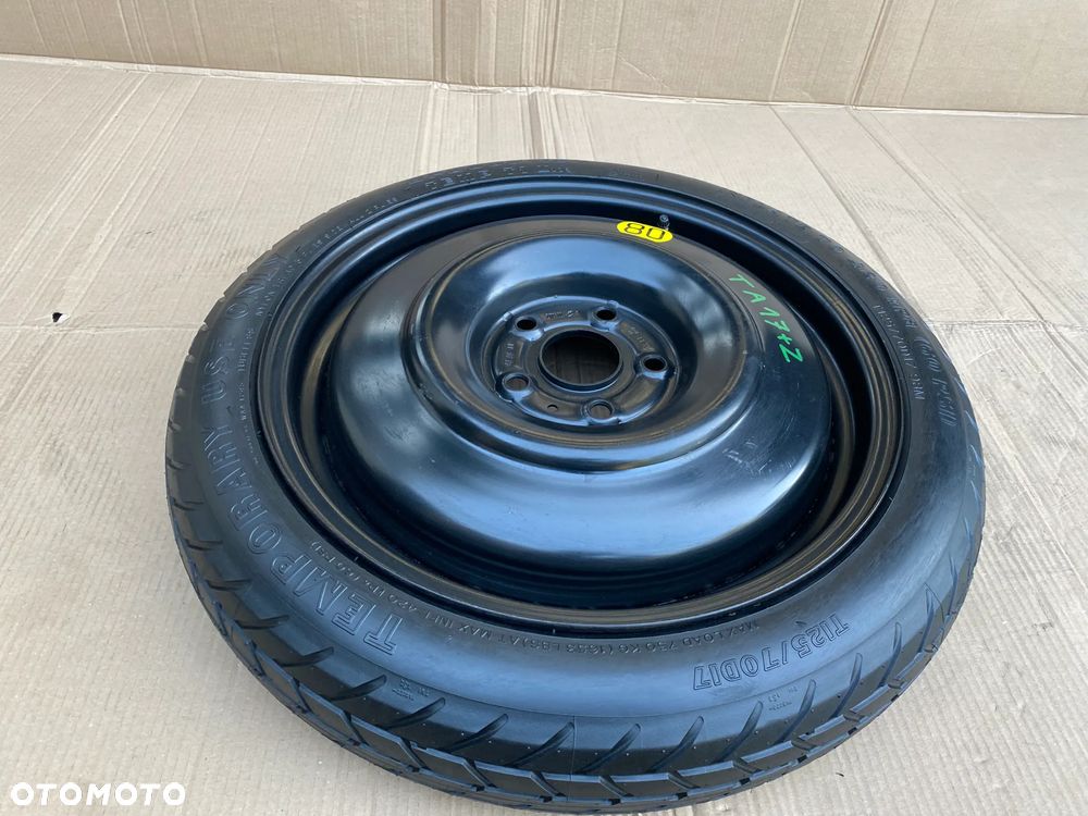 Koło dojazdowe 17 TOYOTA AURIS  COROLLA  CHR C-HR + ZESTAW szybka wysyłka - 8