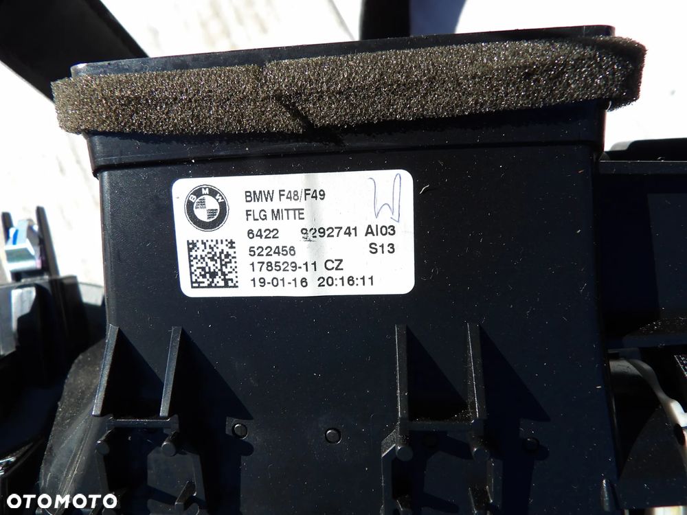 BMW - F48,X1 - LISTWA, DEKOR - KRATKI NAWIEWU - 9292741  9292739 - 2