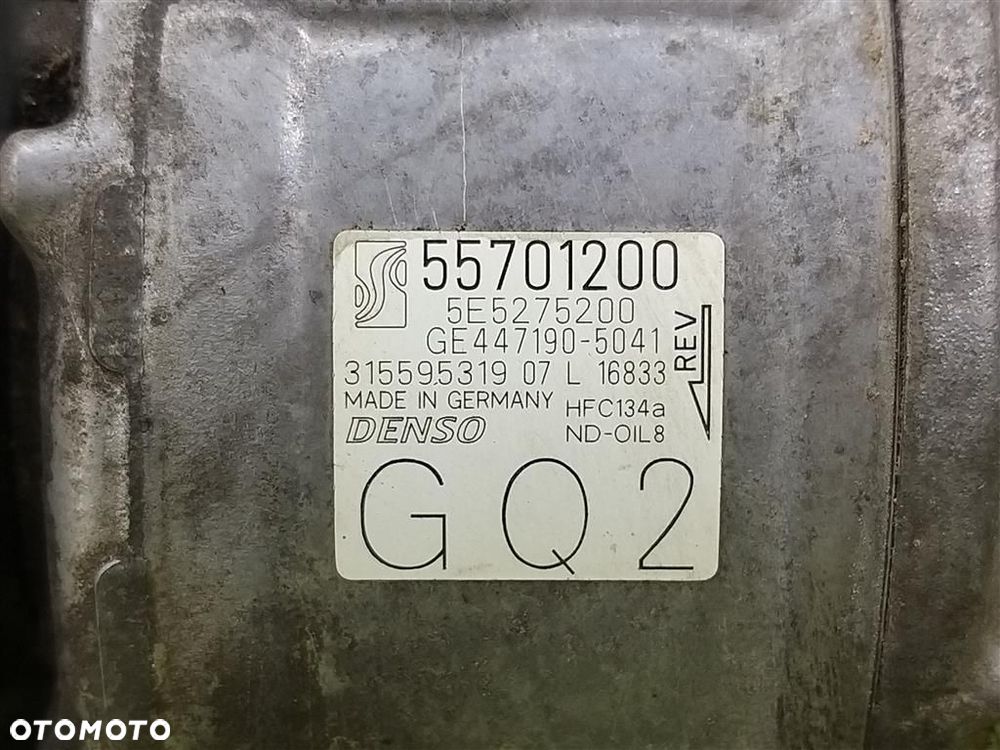 Sprężarka klimatyzacji Opel Corsa D AGILA MERIVA 1.2 1.4 55701200 - 6