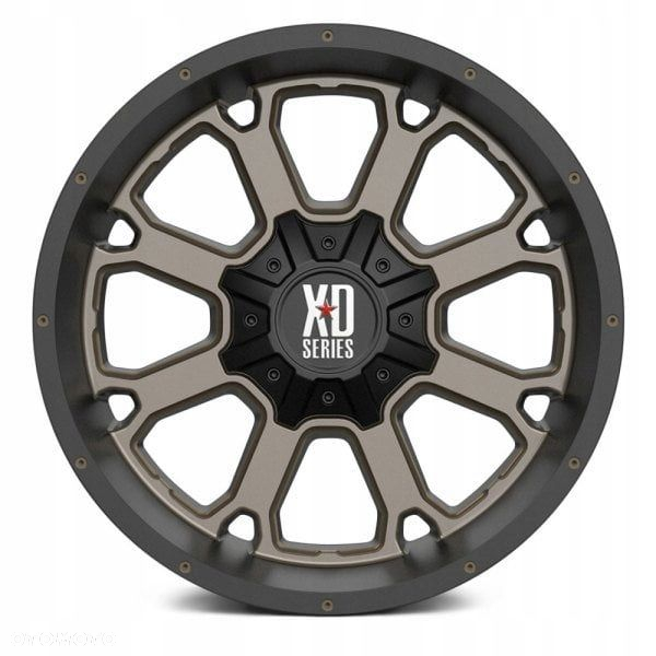 Felga aluminiowa XD 825 20X10 5X127 ET-24 JEEP WRANGLR JK JL JT 2007-2025 - 3