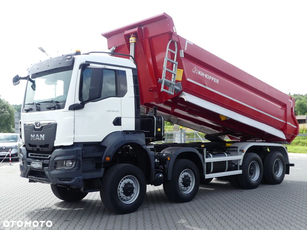 MAN TGS 41.470 / 8x8 / WYWROTKA KH KIPPER / MANUAL / NISKI PRZEBIEG / - 4