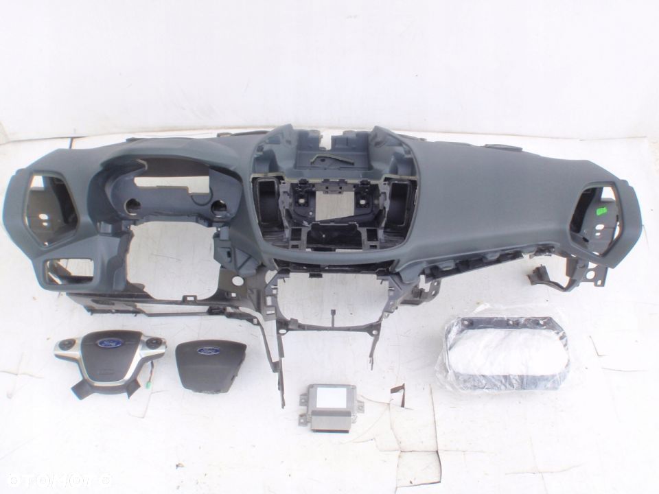 FORD C-MAX MK2 DESKA KONSOLA KOKPIT AIRBAG zielona - 4