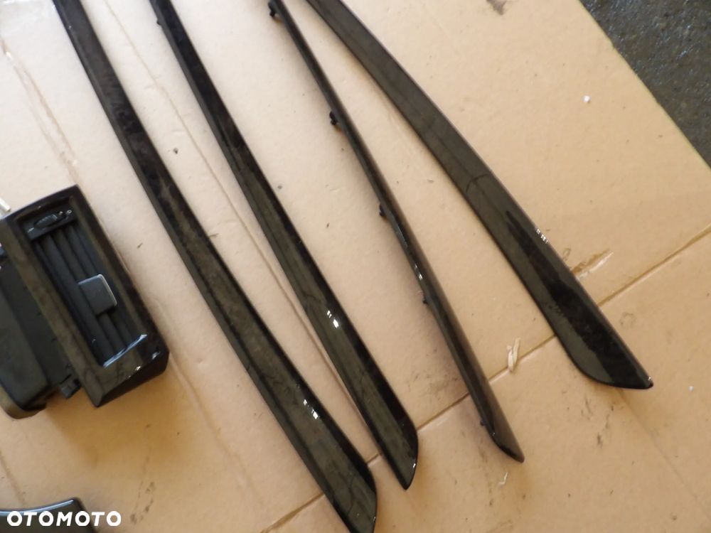 BMW - E61 - LIFT - KOMPLET LISTW OZDOBNYCH - CIEMNY BRĄZ - 4