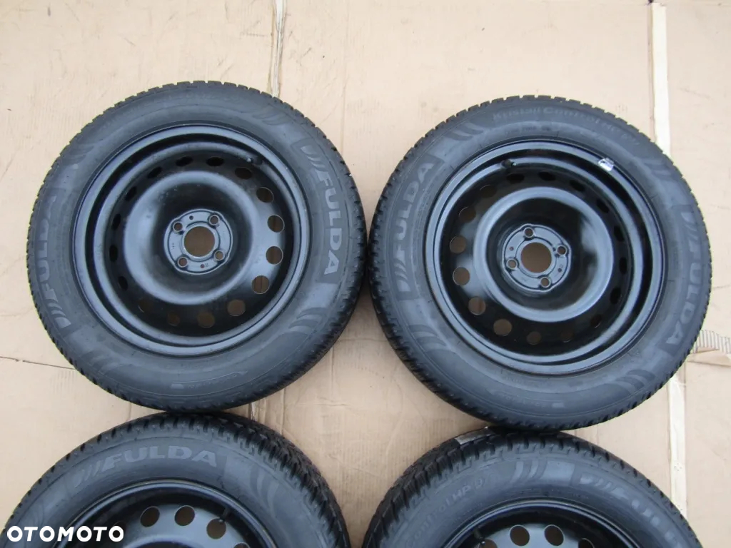 4x Felgi Koła 16 Renault Clio IV Captur + Opony Zimowe 205/60 16 Fulda - 5