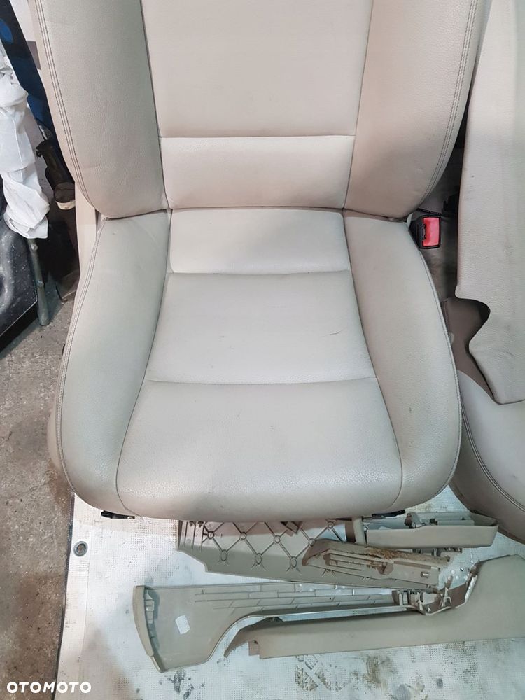 fotele kanapa skóra bmw seria 5 f11 lift eur 14 rok elektryczne eur - 3