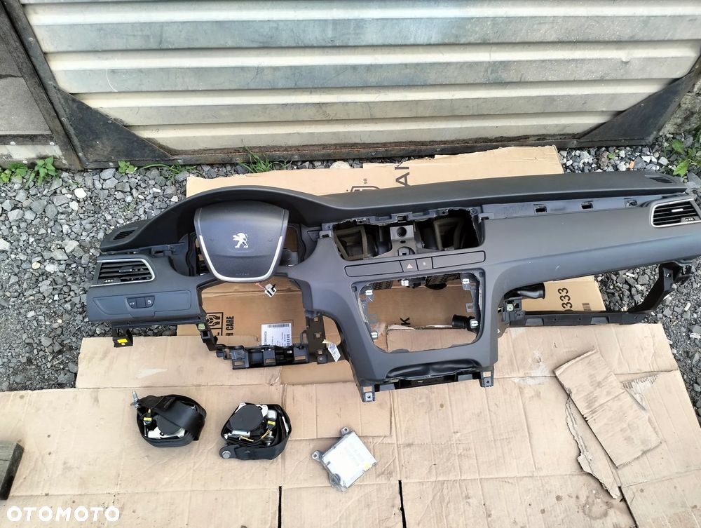 DESKA PODUSZKI PASY PEUGEOT 508 ORGINAŁ - 1