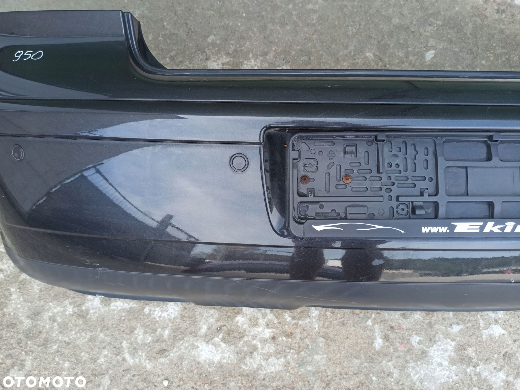Zderzak tył VW POLO IV 9N LIFT LC9Z PDC czujniki parkowania - 5