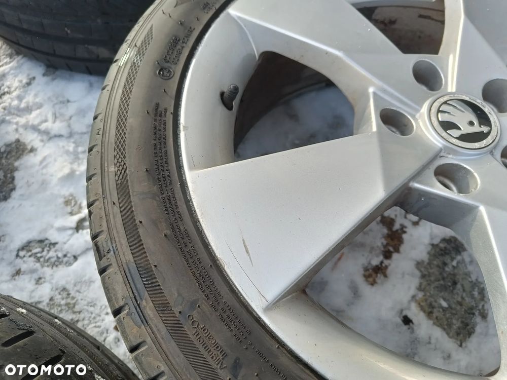 Felgi Aluminiowe 16 Skoda Octavia 3 5x112 ET49 5E0601025D Koła VW Seat Audi 7Jx17H2 - 13