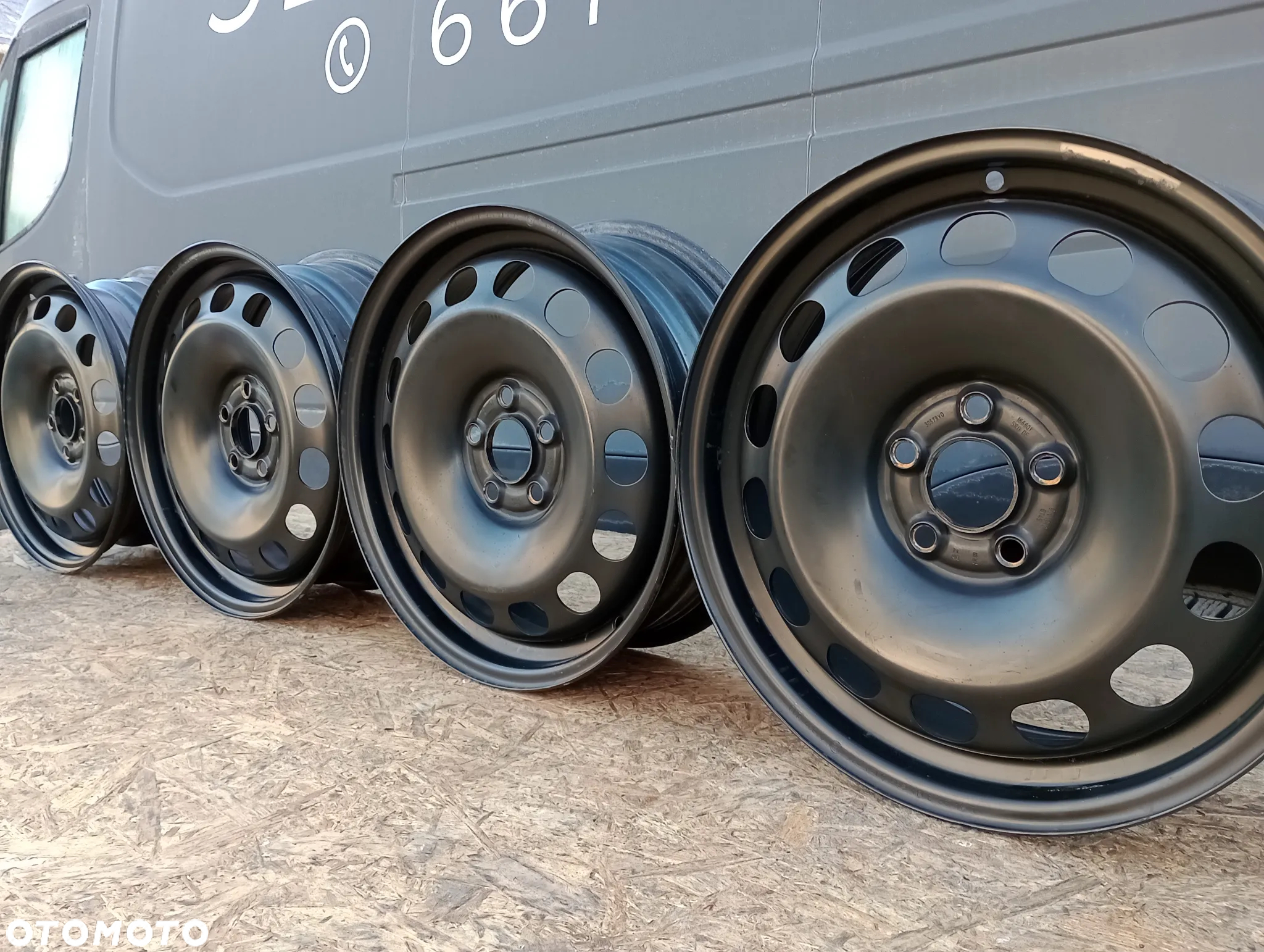 FELGI STALOWE 5x100 R16 6J ET45 SEAT ARONA IBIZA - 2