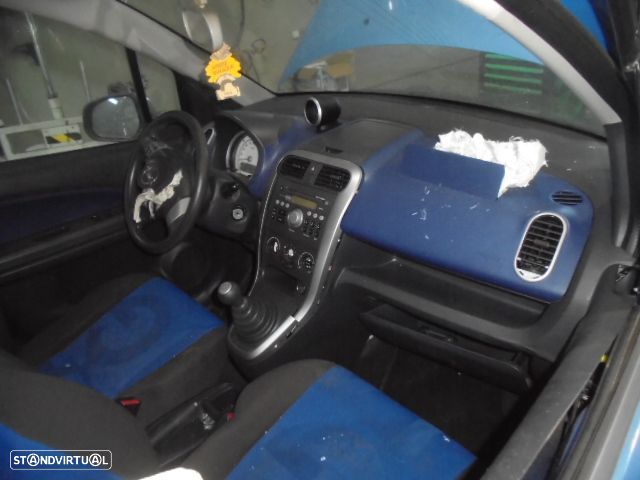 Carro MOT: K10B OPEL AGILA 2008 1.0 65CV 5P AZUL GASOLINA - 5