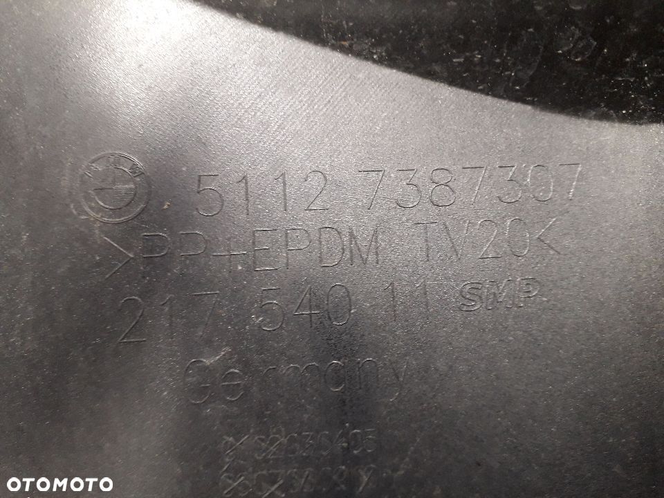 BMW 5 G31 KOMBI ZDERZAK TYŁ 51127387307 6 PDC - 11