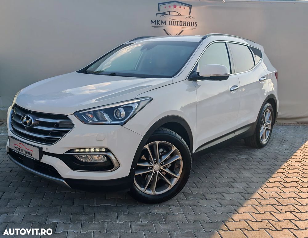 Hyundai Santa Fe blue 2.2 CRDI 4WD Automatik Premium - 11