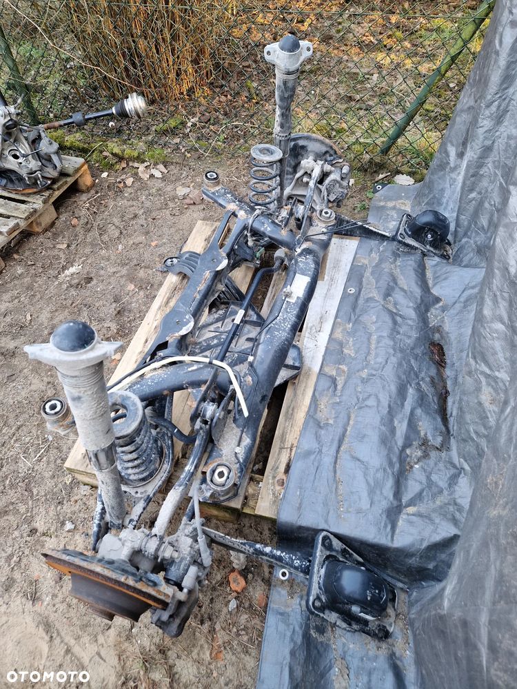 VW Tiguan II Tarraco Kodiaq Zawieszenie tylne kompletne belka tylna 5QF505235G - 2