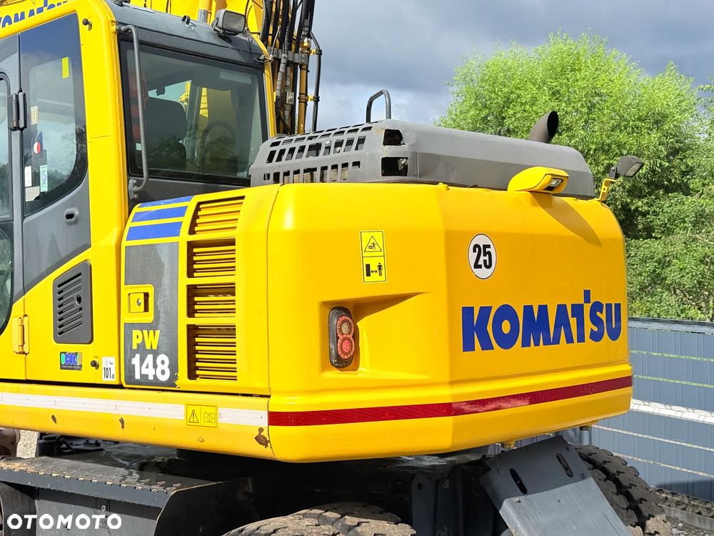 Komatsu * Komatsu PW 148  *ROTOTILT * Sprowadzona * Koparka Kołowa * - 14
