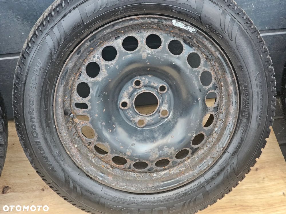 KOŁA FELGI STALOWE OPONY ZIMOWE 205/60 R 16 OPEL ASTRA J K MOKKA 5x105 ET39 - 4