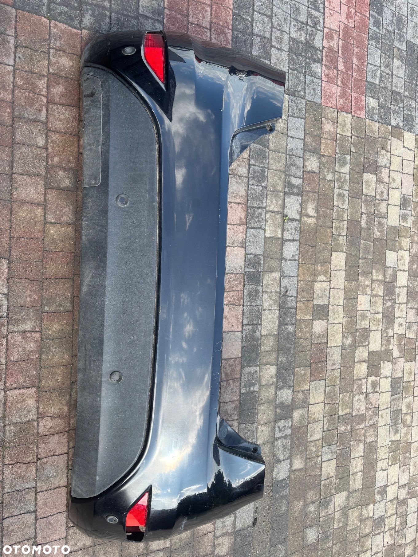 FORD FIESTA MK7 ZDERZAK TYL TYLNY D9 PDC KOMPLETNY - 1