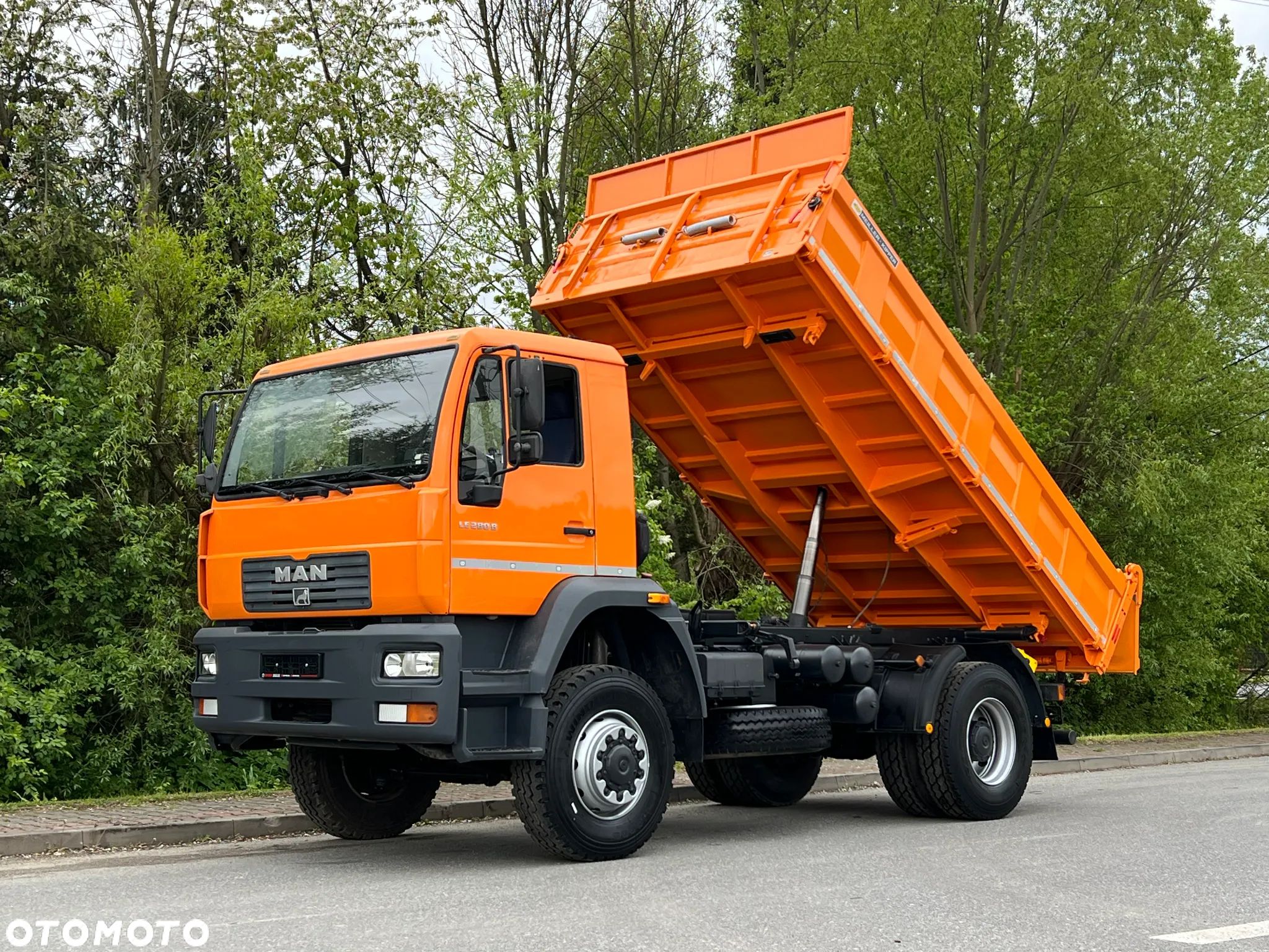 MAN * LE 280 B * MAN * 4x4 * Kiper Wywrotka x3 * Meiller * Sprowadzony * Stan Perfekcyjny * - 1