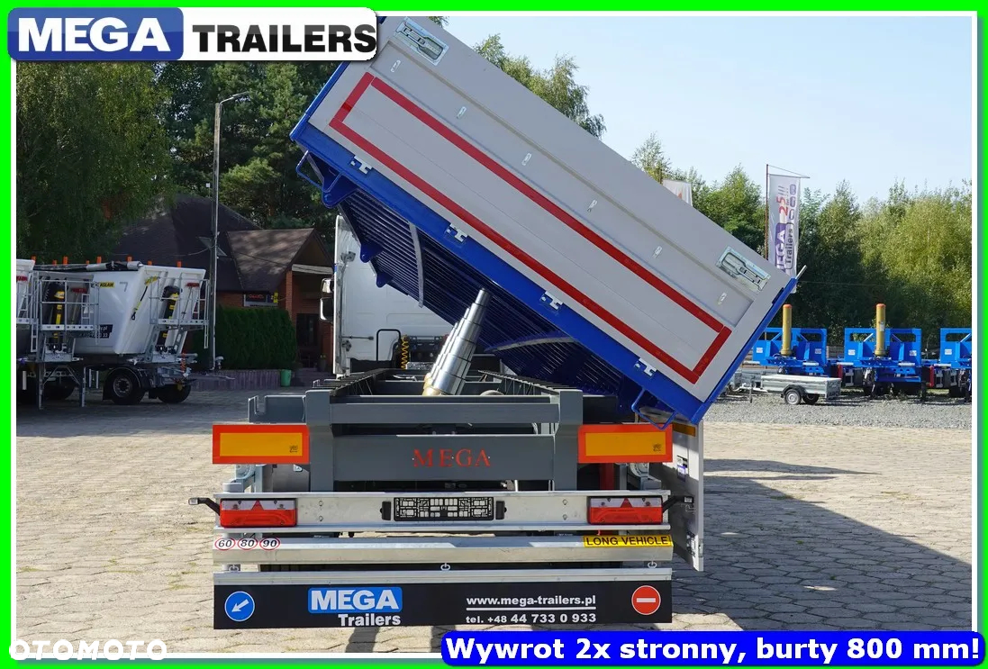 Inny Platforma z wywrotem, 2 strony, 12,60 m, burta 800 mm! - 9