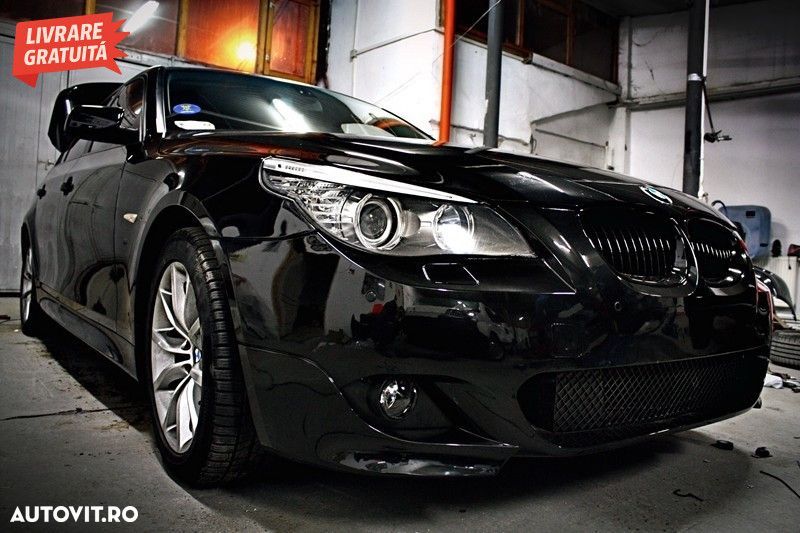 Bara Fata BMW Seria 5 E60 E61 (2007-2010) M-Technik Design fara Proiec - 8