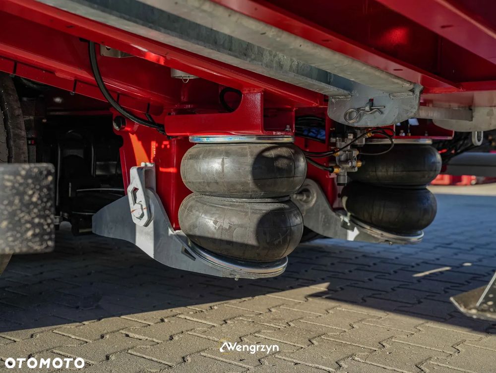 MAX Trailer 6 osiowe semi, rozciągana, najazdy hydrauliczne - 8