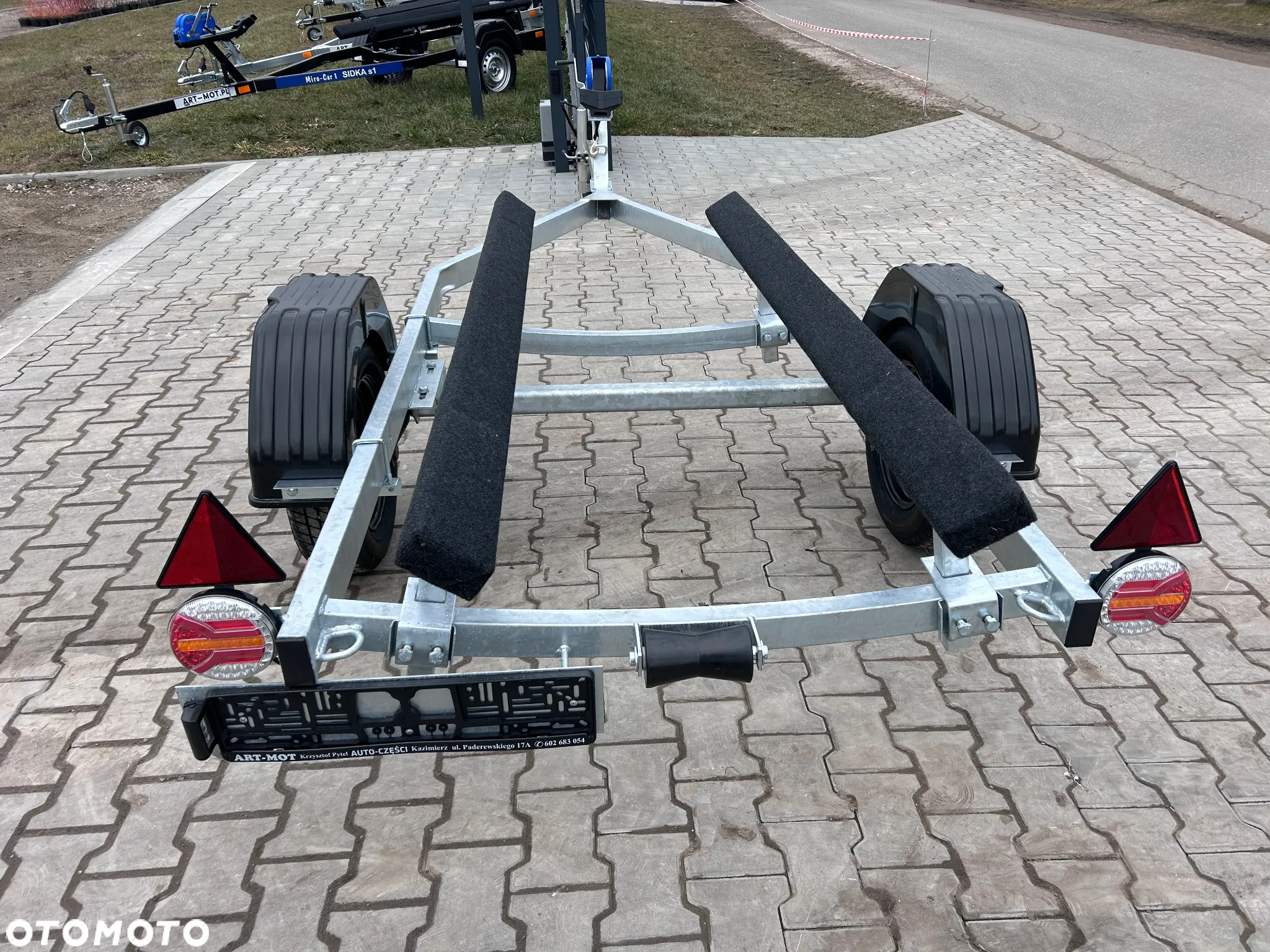 Inny Przyczepa pod SKUTER WODNY / DOSTAWA! / SZYBKIE WODOWANIE / LED / DMC 750kg / - 7