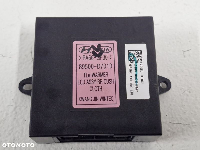 HYUNDAI TUCSON 3 III MODUŁ STEROWNIK PODGRZEWANIA KANAPY TYŁ 89500-D7010 - 1